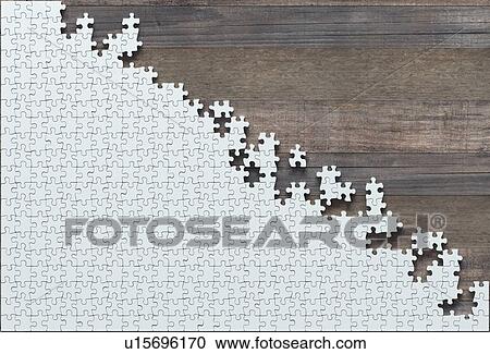Incomplete jigsaw puzzle, illustration View Large Photo Image Stock Image - Incomplete jigsaw puzzle, illustration. Fotosearch