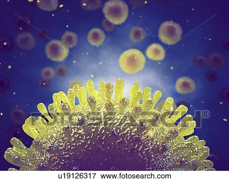 Influenza also known as the flu is a highly contagious infectious disease caused by the influenza virus, illustration. View Large Photo Image Stock Photo - Influenza also known as the flu is a highly contagious infectious disease caused by the influenza virus, illustration.. Fotosearch