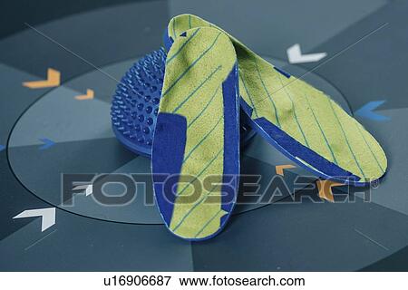 Insoles and balance pad View Large Photo Image Stock Photo - Insoles and balance pad. Fotosearch