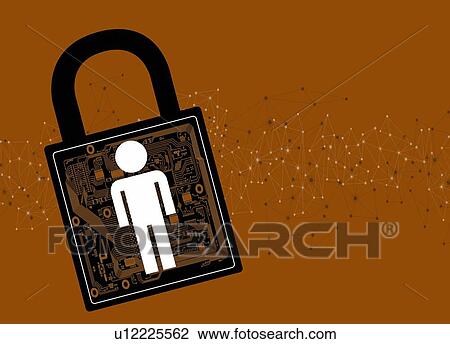 Internet security, conceptual illustration. View Large Photo Image Stock Image - Internet security, conceptual illustration.. Fotosearch