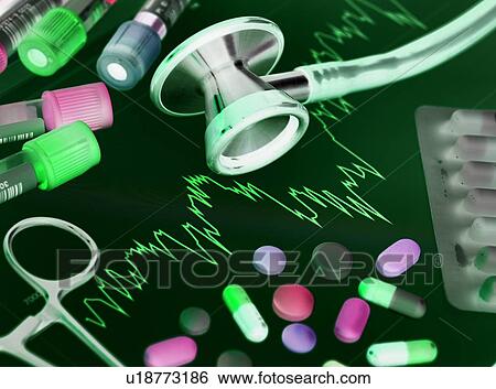 Stock Photograph - Investing in healthcare, conceptual image. Fotosearch
