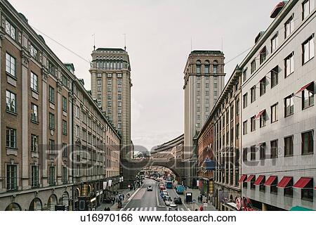 Stock Photograph - Kungstornen (King's Towers), Stockholm, Sweden. Fotosearch