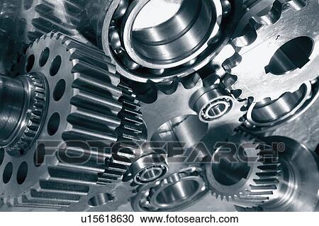 Large gears and ball-bearings. View Large Photo Image Stock Image - Large gears and ball-bearings.. Fotosearch