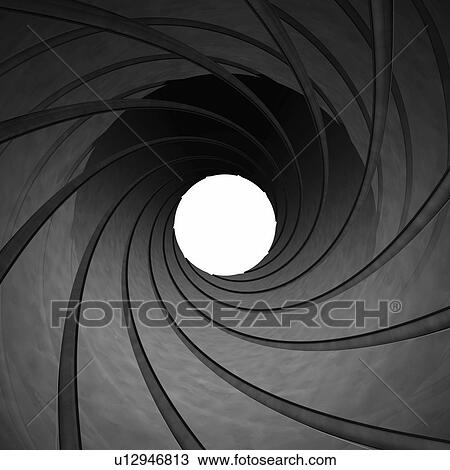 Looking through the barrel of a gun, illustration. View Large Photo Image Stock Image - Looking through the barrel of a gun, illustration.. Fotosearch