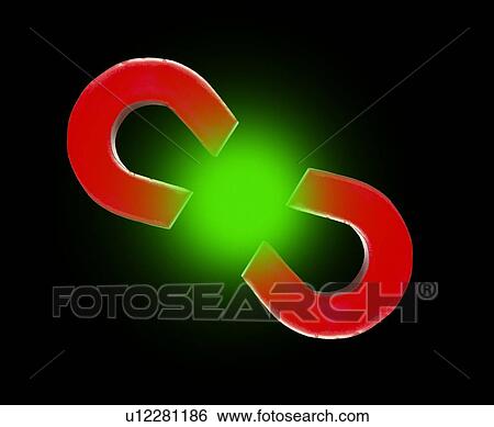 Stock Photograph - Magnets, illustration. Fotosearch