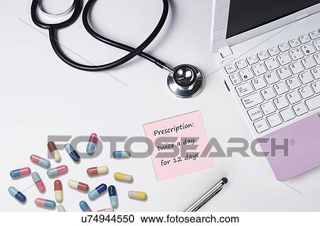 Medical prescription and consultation with a variety of pills and note. View Large Photo Image Stock Image - Medical prescription and consultation with a variety of pills and note.. Fotosearch