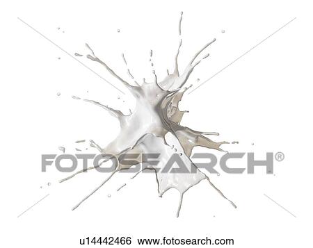 Milk splash explosion isolated on white background. View Large Photo Image Stock Photograph - Milk splash explosion isolated on white background.. Fotosearch
