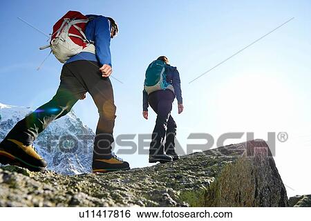Mountain climbers, Chamonix, Rhone-Alps, France View Large Photo Image Stock Photograph - Mountain climbers, Chamonix, Rhone-Alps, France. Fotosearch