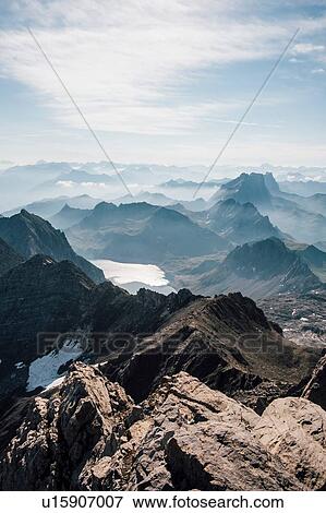 Stock Photo - Mountainscape, Brand, Vorarlberg, Austria. Fotosearch