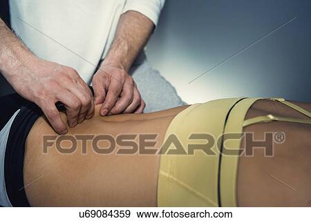Myofascial release View Large Photo Image Stock Photo - Myofascial release. Fotosearch