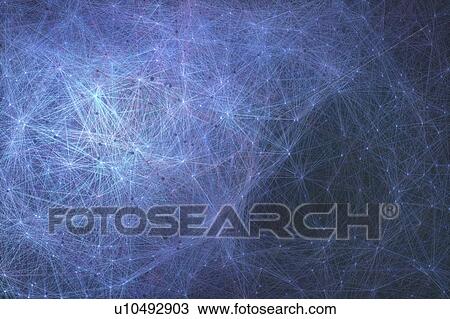 Network, abstract illustration. View Large Photo Image Stock Image - Network, abstract illustration.. Fotosearch