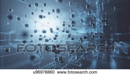Network, abstract illustration. View Large Photo Image Stock Image - Network, abstract illustration.. Fotosearch