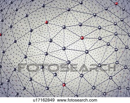Stock Photo - Network, illustration. Fotosearch
