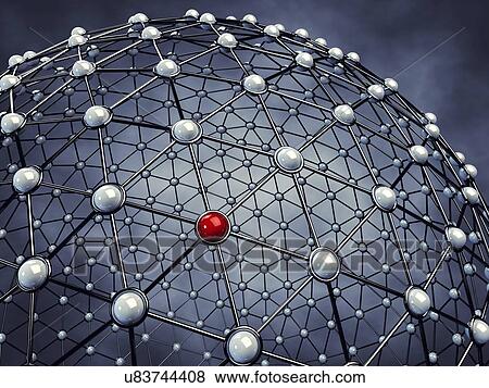 Stock Photo - Network, illustration. Fotosearch