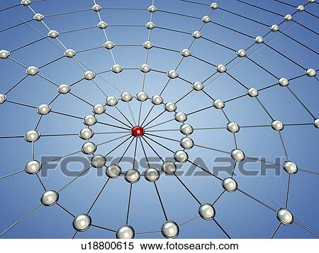 Stock Photography - Network, illustration. Fotosearch