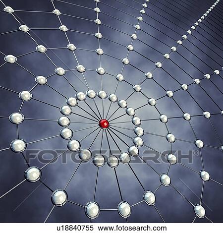 Stock Photography - Network, illustration. Fotosearch