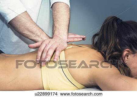 Picture - Osteopathy. Fotosearch