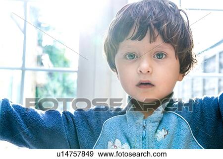 Portrait of toddler boy View Large Photo Image Stock Photo - Portrait of toddler boy. Fotosearch