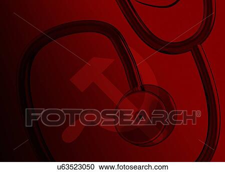 Stock Image - Russian drug use, conceptual illustration. Fotosearch