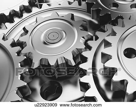 Steel gear wheels in an engine. 3d illustration. View Large Photo Image Stock Photo - Steel gear wheels in an engine. 3d illustration.. Fotosearch
