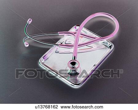 Stethoscope View Large Photo Image Stock Image - Stethoscope. Fotosearch