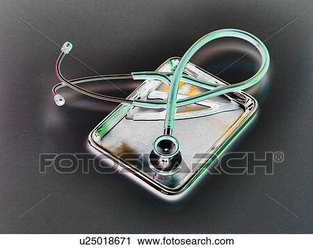 Stethoscope View Large Photo Image Stock Image - Stethoscope. Fotosearch