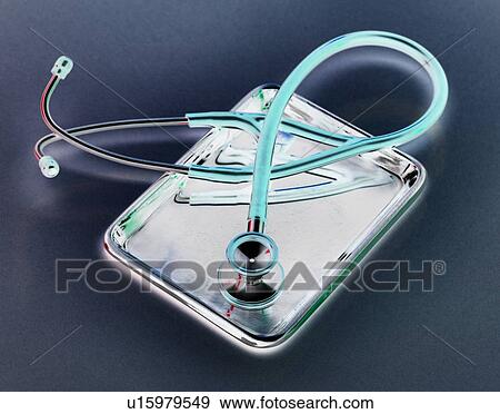 Stethoscope View Large Photo Image Stock Photo - Stethoscope. Fotosearch