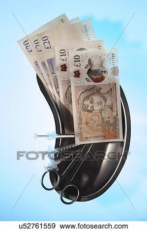 Surgical dish, syringes, scissor and money depicting rising medical costs. View Large Photo Image Stock Photo - Surgical dish, syringes, scissor and money depicting rising medical costs.. Fotosearch