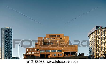 Stock Image - The Capital, West Tower, Liverpool, UK. Fotosearch