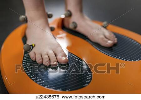 Stock Photograph - Thermographic foot scan. Fotosearch