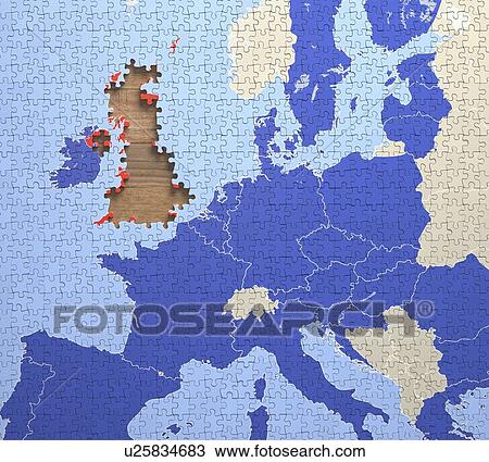 United Kingdom and European Union jigsaw puzzle, illustratio View Large Photo Image Stock Image - United Kingdom and European Union jigsaw puzzle, illustratio. Fotosearch