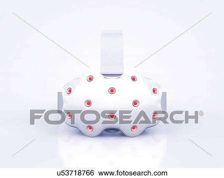 Virtual reality headset, illustration View Large Photo Image Stock Photograph - Virtual reality headset, illustration. Fotosearch