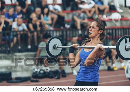 Weightlifting competition View Large Photo Image Stock Photo - Weightlifting competition. Fotosearch