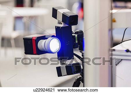 Stock Image - 3d motion and deformation sensor. Fotosearch