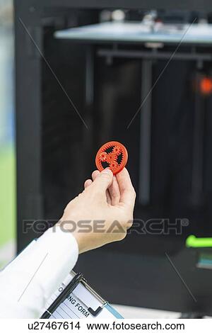 Picture - 3d printed object. Fotosearch