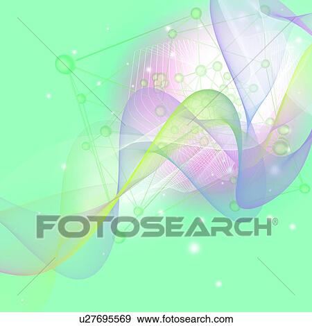 Abstract colours against green background, illustration. View Large Photo Image Stock Photo - Abstract colours against green background, illustration.. Fotosearch