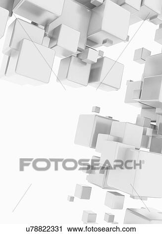 Abstract cubes, illustration View Large Photo Image Stock Image - Abstract cubes, illustration. Fotosearch