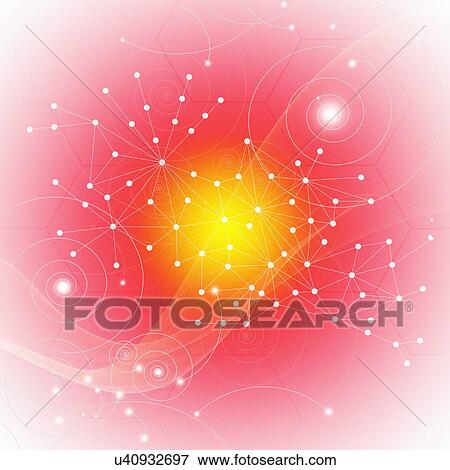 Abstract network structure, illustration View Large Photo Image Stock Photo - Abstract network structure, illustration. Fotosearch