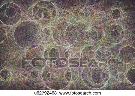 Stock Photo - Abstract pattern, illustration. Fotosearch