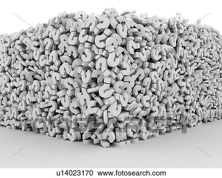 Abstract wall of question marks, illustration View Large Photo Image Stock Image - Abstract wall of question marks, illustration. Fotosearch