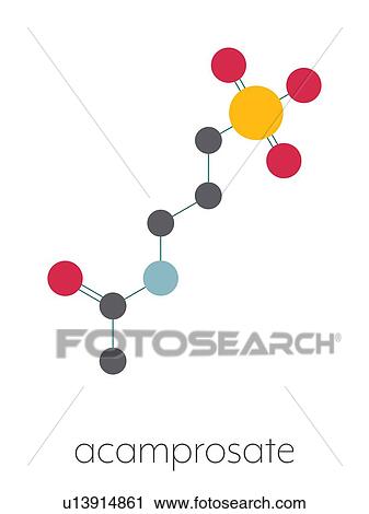 Acamprosate alcoholism drug, molecular model View Large Photo Image Stock Image - Acamprosate alcoholism drug, molecular model. Fotosearch