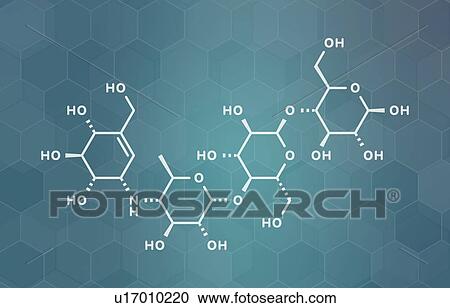 Acarbose diabetes drug, molecular model View Large Photo Image Stock Image - Acarbose diabetes drug, molecular model. Fotosearch