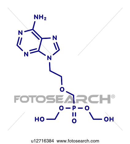Adefovir dipivoxil hepatitis B and HSV drug, molecular model View Large Photo Image Picture - Adefovir dipivoxil hepatitis B and HSV drug, molecular model. Fotosearch