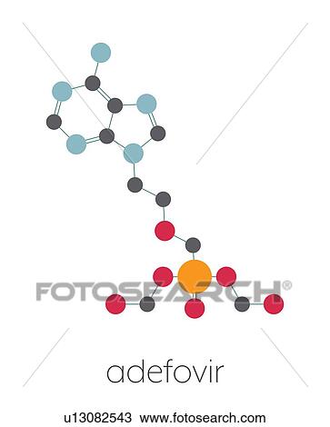 Adefovir dipivoxil hepatitis B and HSV drug, molecular model View Large Photo Image Stock Image - Adefovir dipivoxil hepatitis B and HSV drug, molecular model. Fotosearch