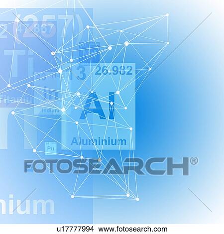 Aluminium chemical element, illustration View Large Photo Image Picture - Aluminium chemical element, illustration. Fotosearch