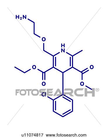 Amlodipine hypertension drug, molecular model View Large Photo Image Stock Photo - Amlodipine hypertension drug, molecular model. Fotosearch