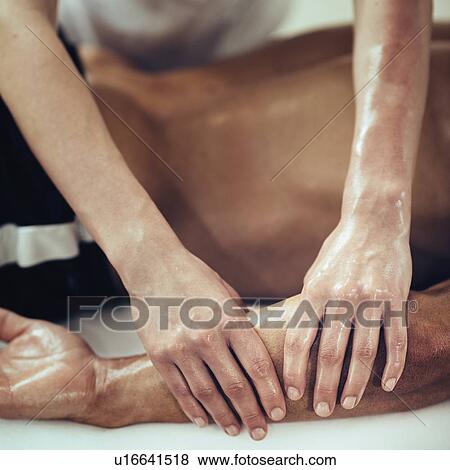 Stock Photo - Arm massage. Fotosearch