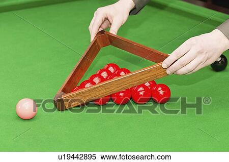 Arranging snooker balls View Large Photo Image Stock Photography - Arranging snooker balls. Fotosearch