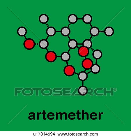 Artemether malaria drug, molecular model View Large Photo Image Picture - Artemether malaria drug, molecular model. Fotosearch