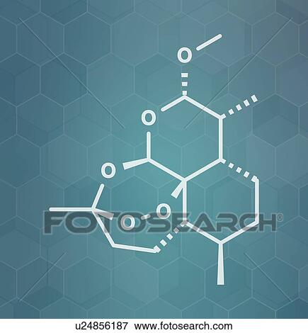 Artemether malaria drug, molecular model View Large Photo Image Stock Photo - Artemether malaria drug, molecular model. Fotosearch